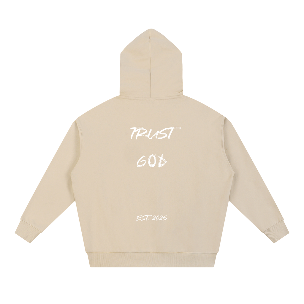 Trust God Heavyweight Hoodie