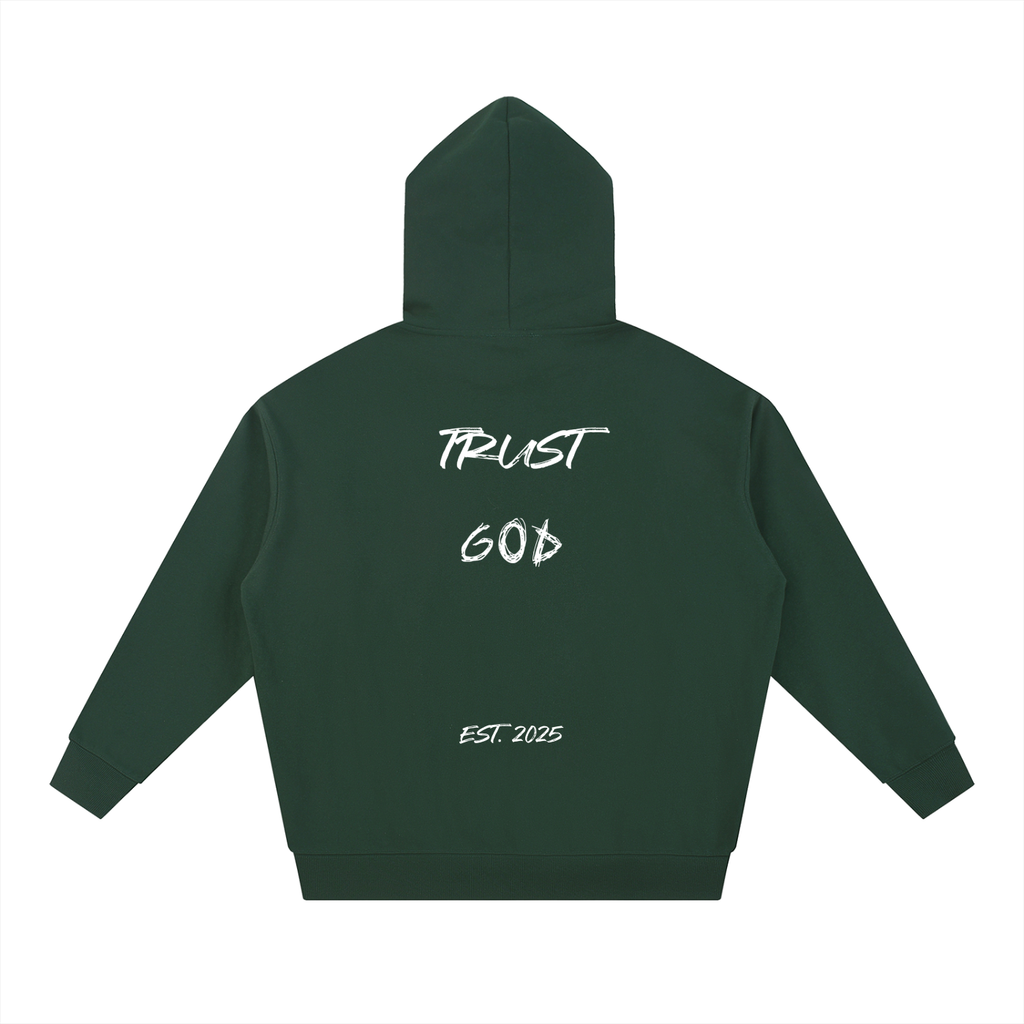 Trust God Heavyweight Hoodie