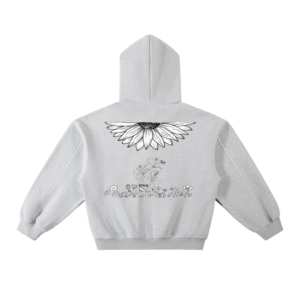 Mazari Boxy Fleece Hoodie