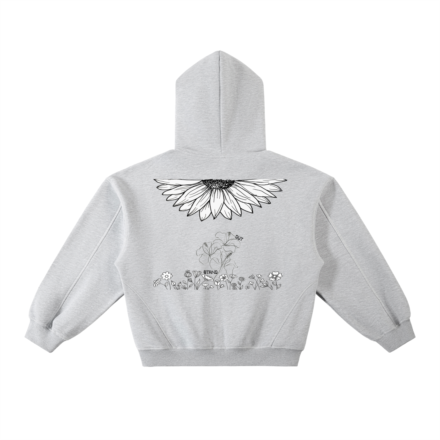 Mazari Boxy Fleece Hoodie