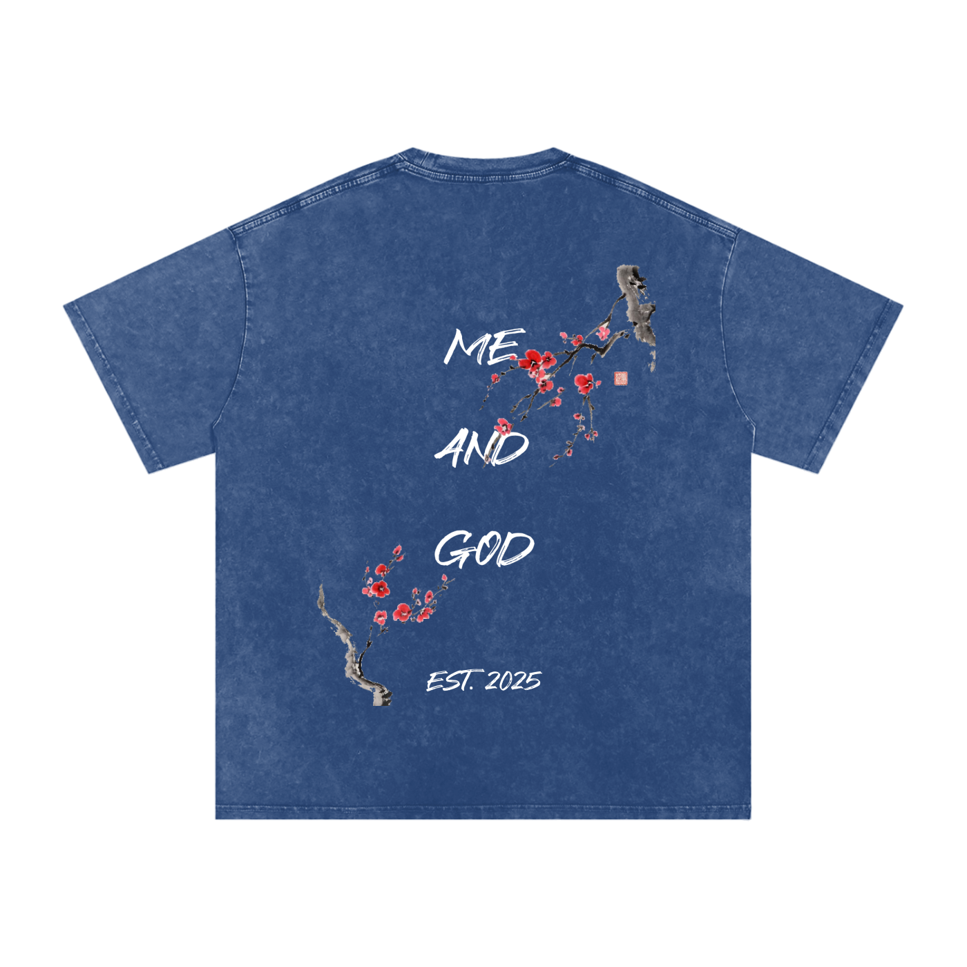 Me and God Oversized Cotton Tee