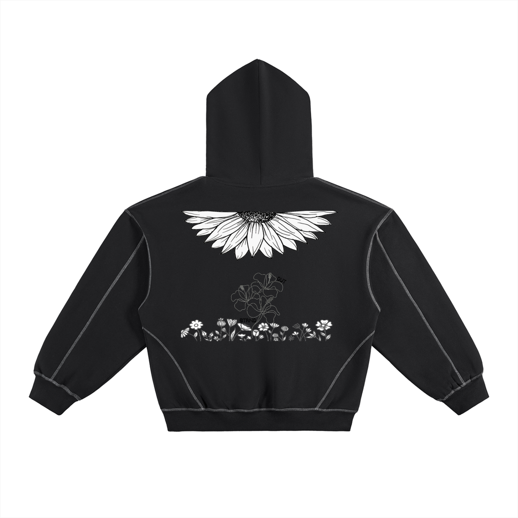 Mazari Boxy Fleece Hoodie