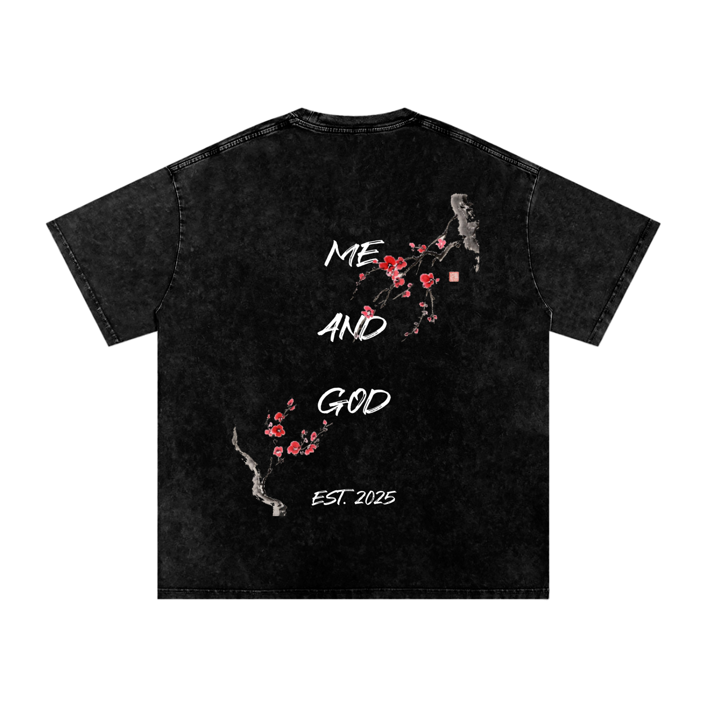 Me and God Oversized Cotton Tee