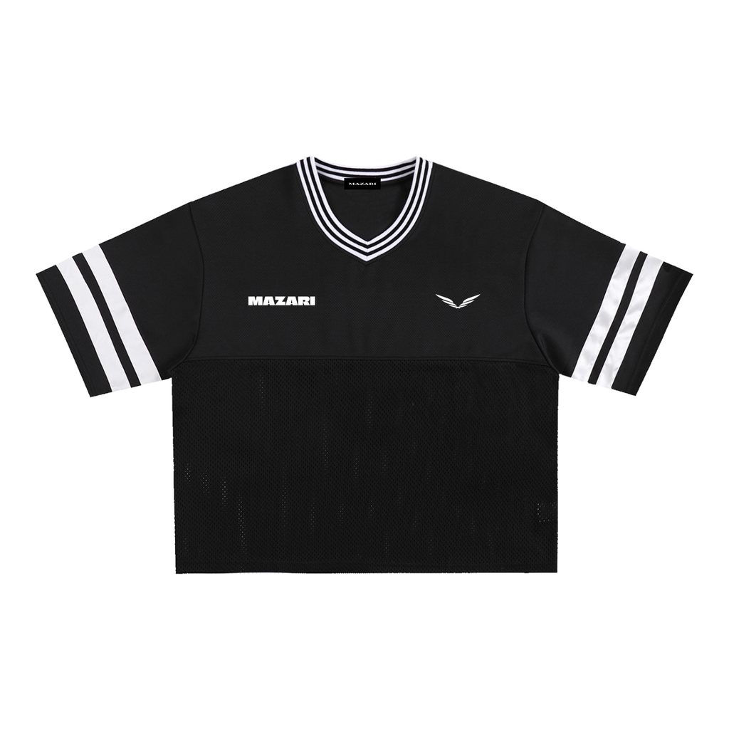 Mazari Mesh Boxy T-Shirt