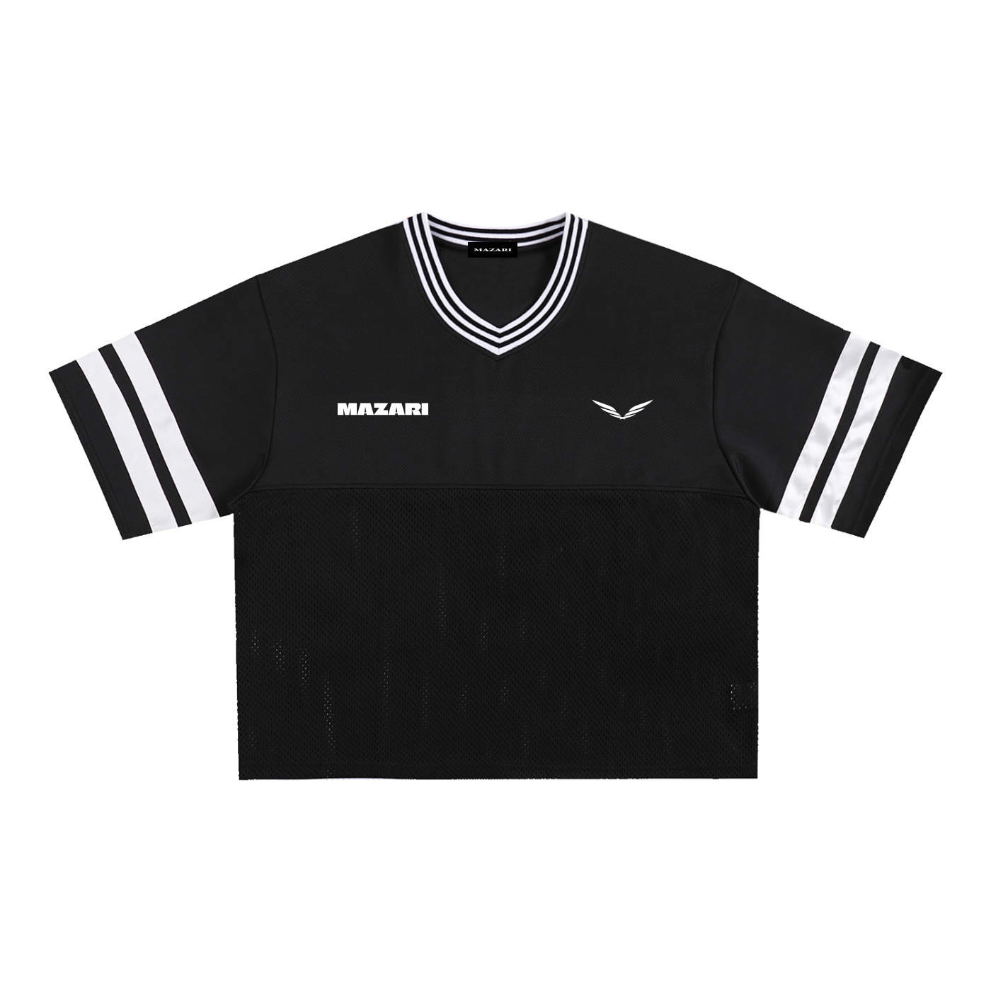 Mazari Mesh Boxy T-Shirt