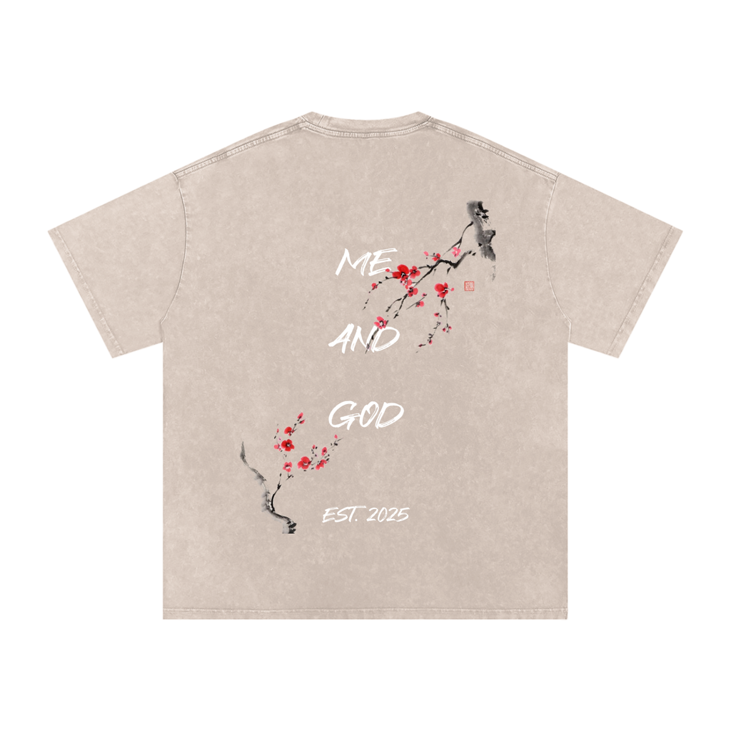 Me and God Oversized Cotton Tee