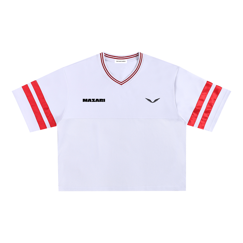 Mazari Mesh Boxy T-Shirt