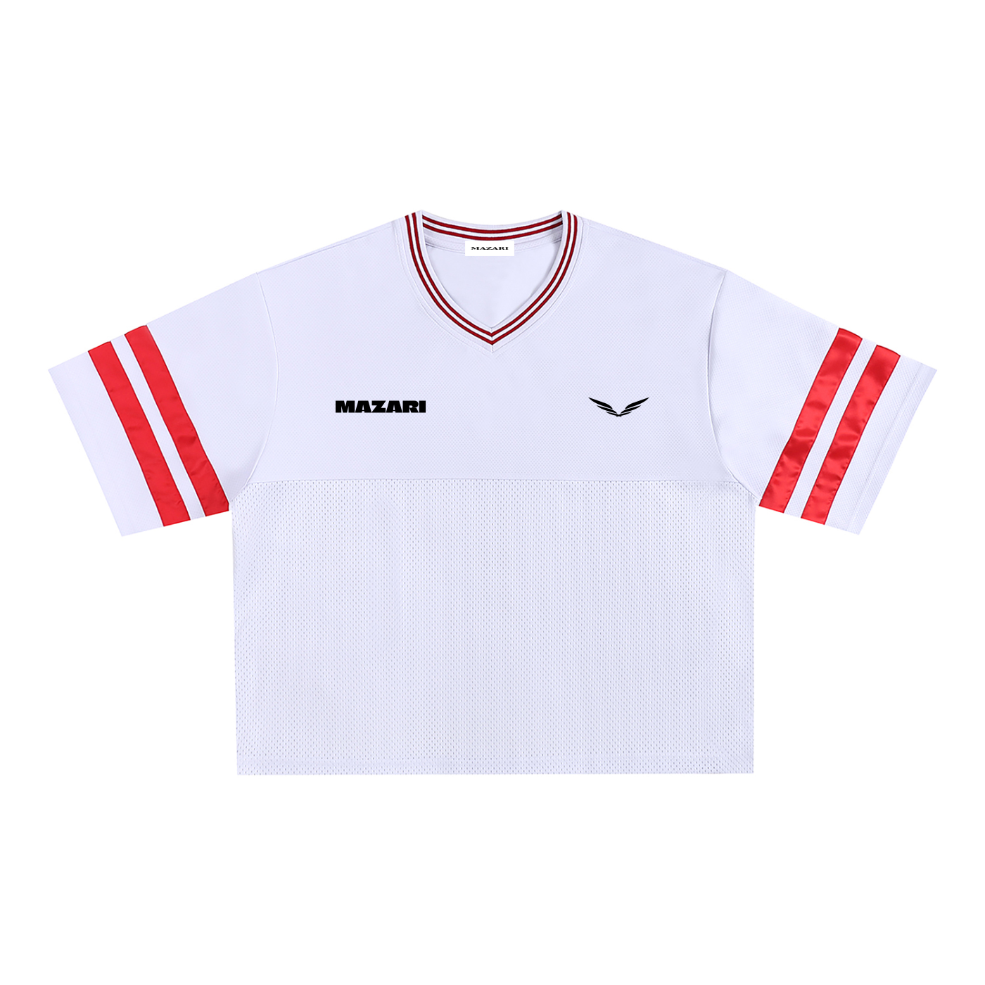 Mazari Mesh Boxy T-Shirt