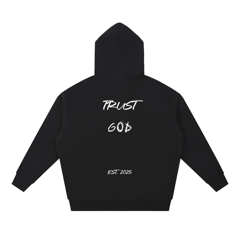 Trust God Heavyweight Hoodie